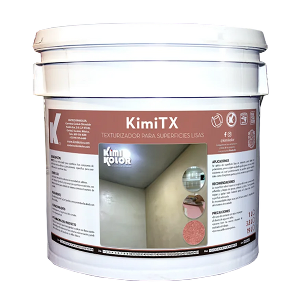 Kimi tx adhesivo para acabado con superficies lisas